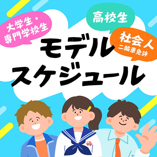 モデルスケジュール
